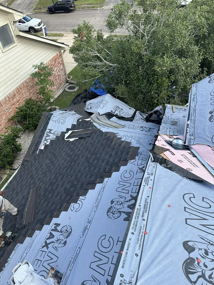 Slide of Bumblebee Roofing