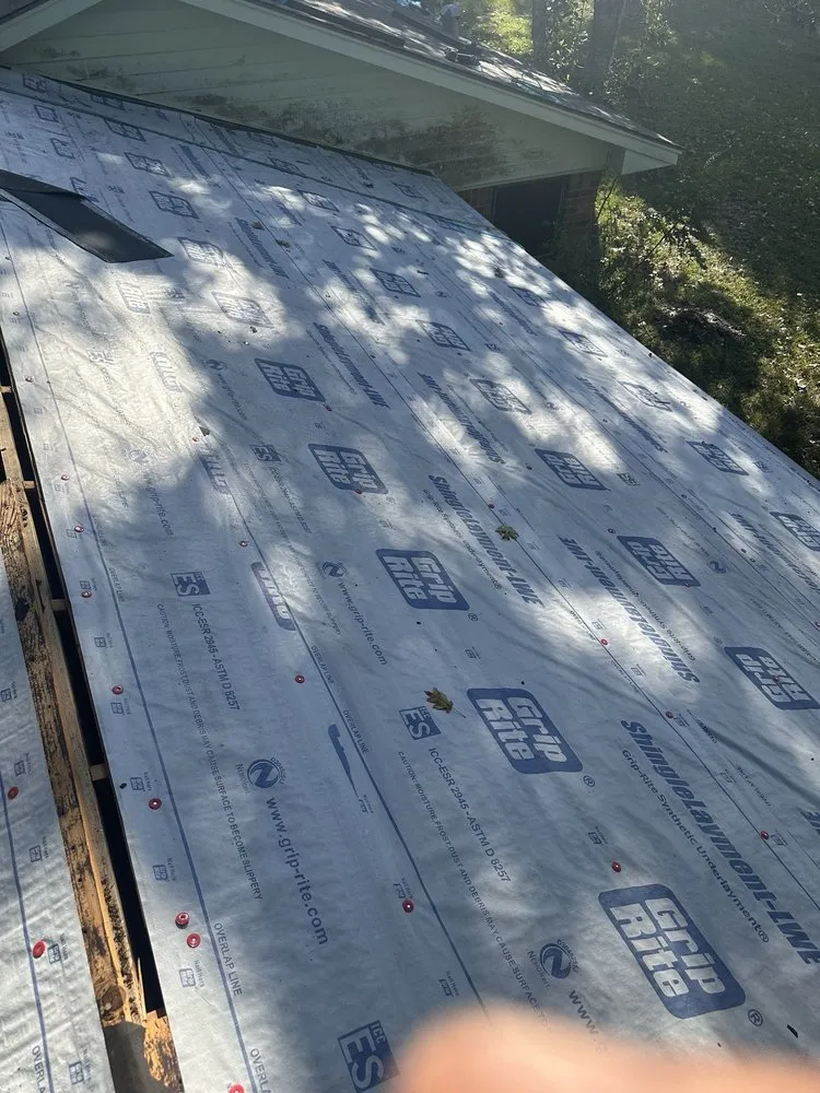 Slide of Bumblebee Roofing