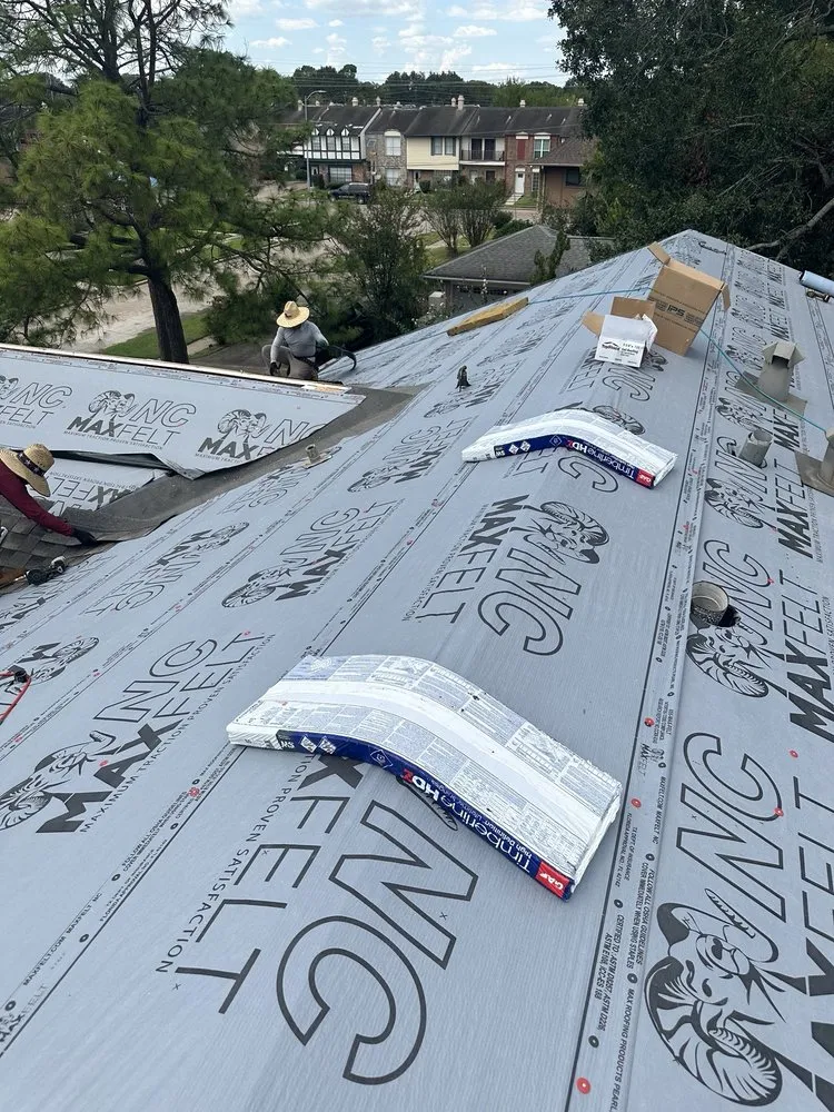 Slide of Bumblebee Roofing