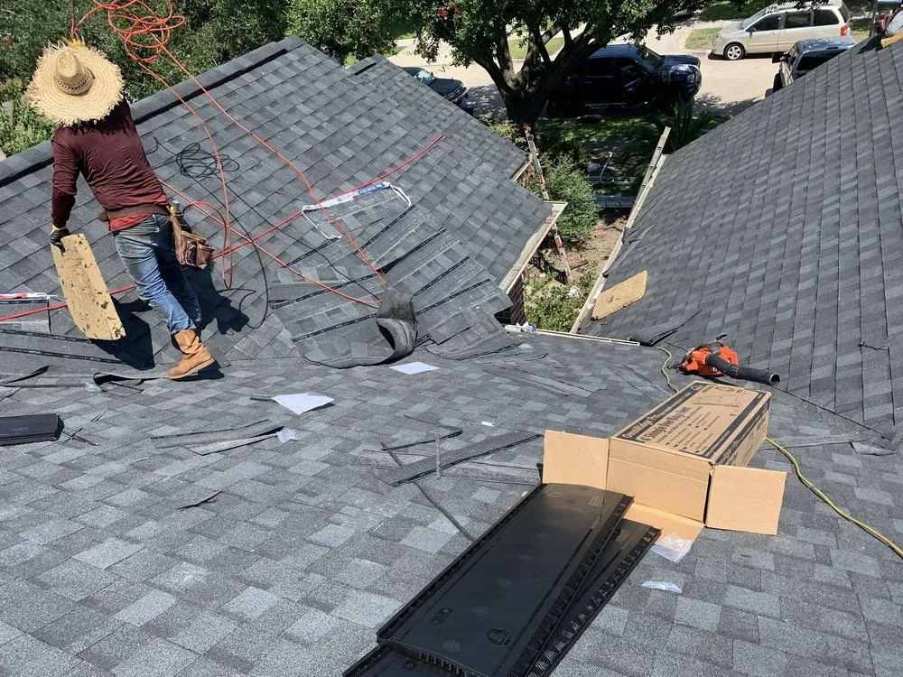 Slide of Bumblebee Roofing