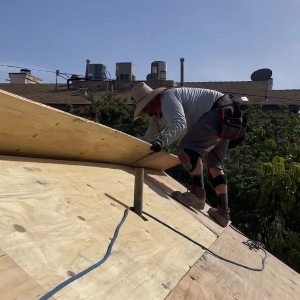 Slide of Burbank Roofing