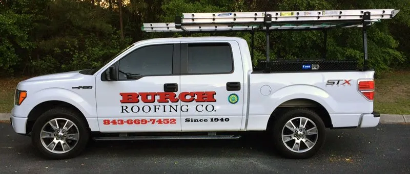 Slide of Burch Roofing