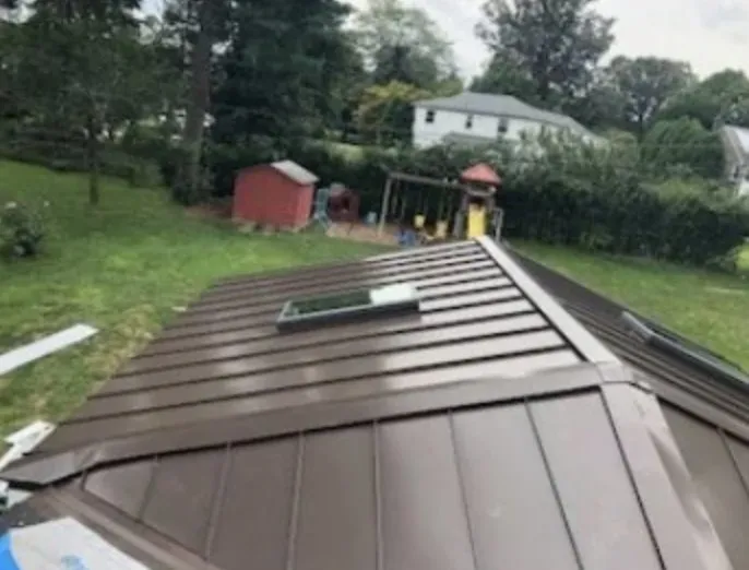 Licensed roof repair with free inspection in Newtown Square, PA by Burdett Roofing & Exteriors
