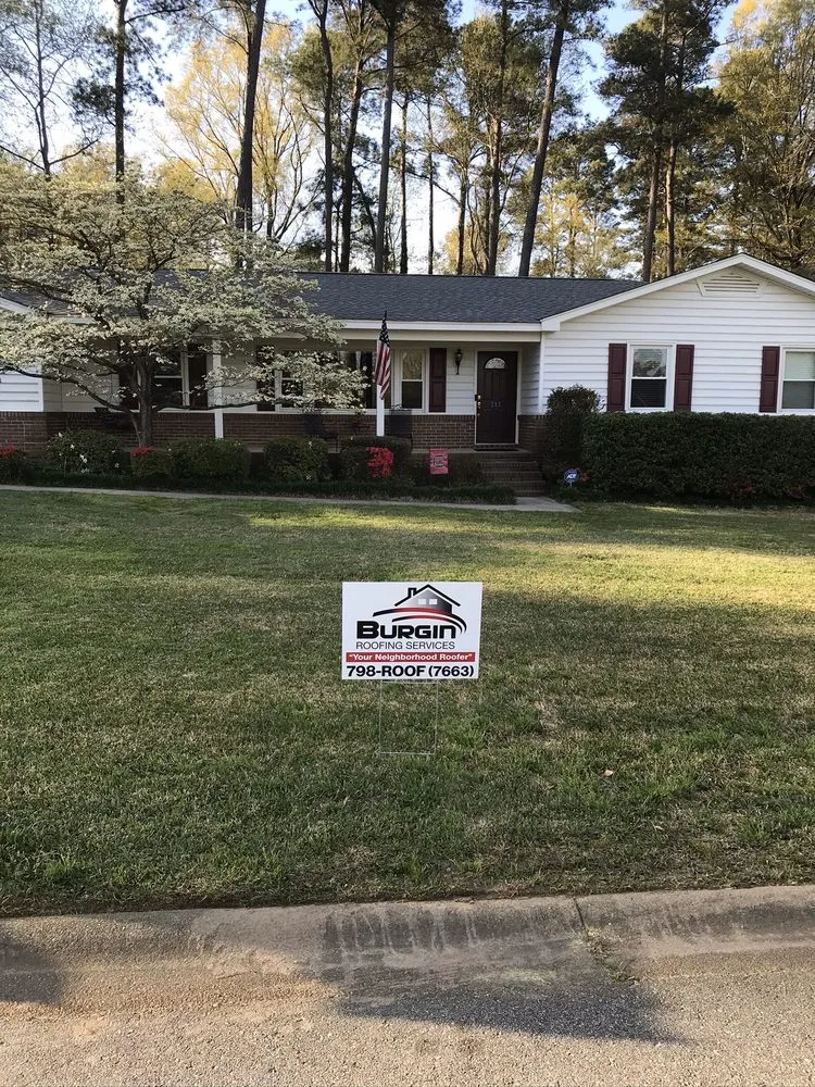 Slide of Burgin Roofing Services