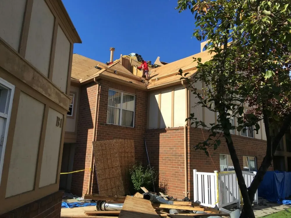 Slide of Burke's Roofing