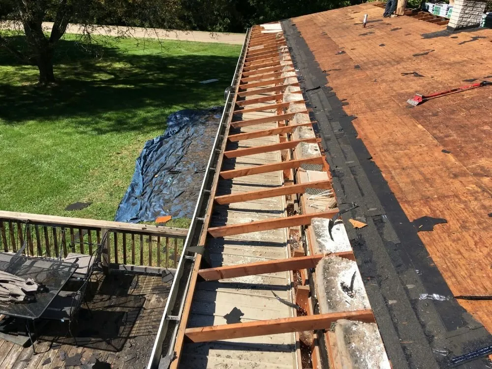 Slide of Burke's Roofing