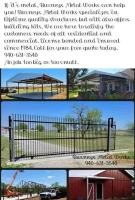 Burney's Metal Works Logo