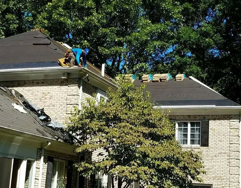 Slide of Burns Roofing