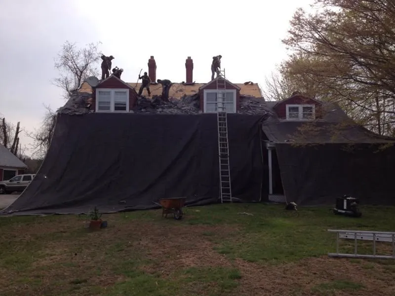 Slide of Burns Roofing