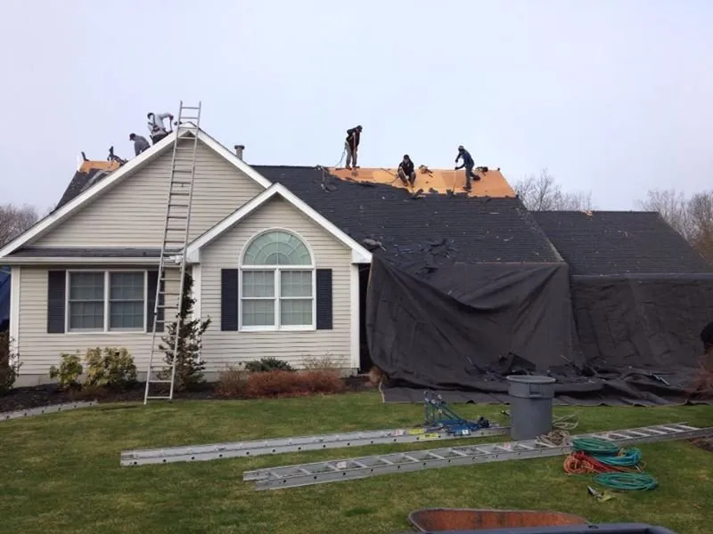 Slide of Burns Roofing