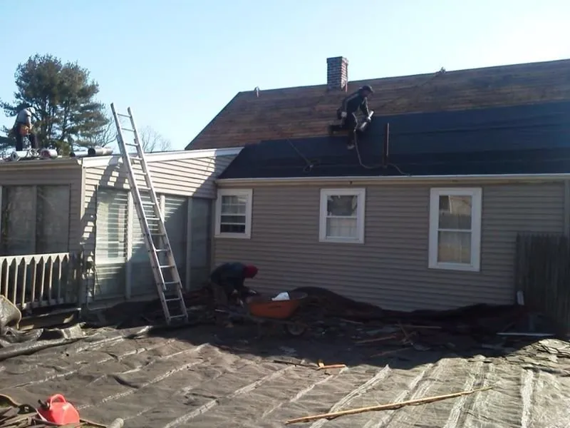 Slide of Burns Roofing