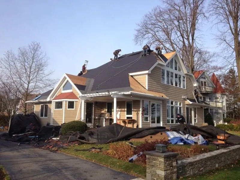 Slide of Burns Roofing