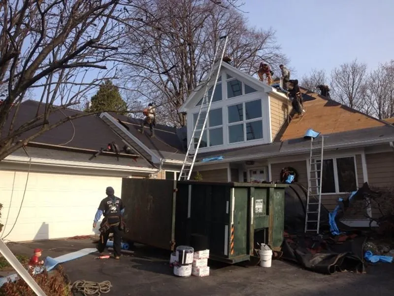 Slide of Burns Roofing