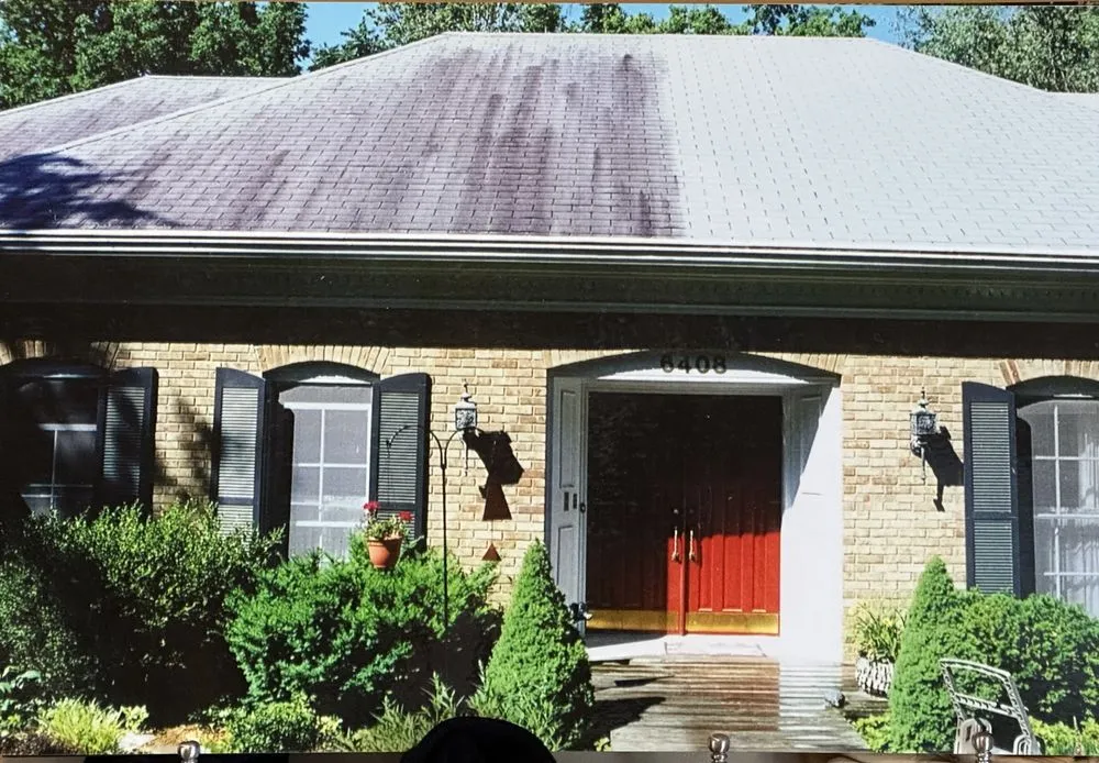 Slide of Burt's Roofing