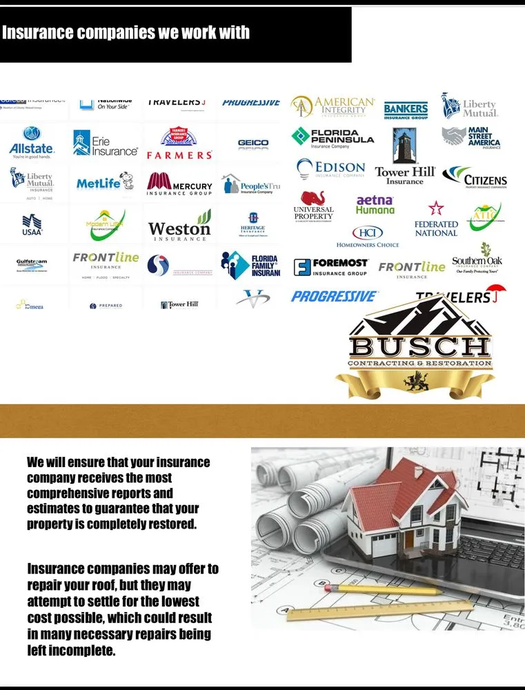 Slide of Busch Contracting and Restoration