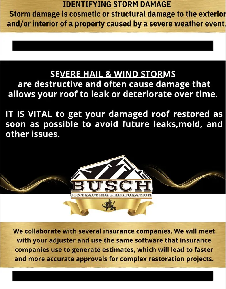 Slide of Busch Contracting and Restoration