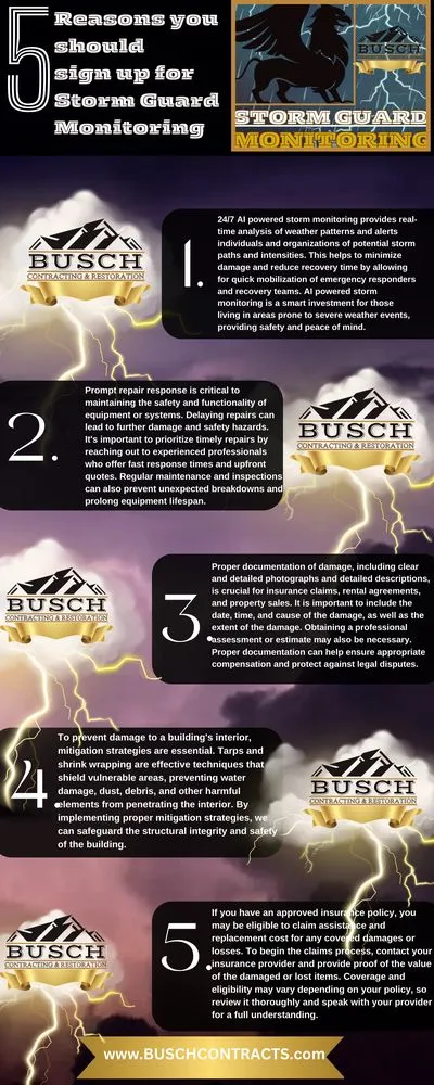 Slide of Busch Contracting and Restoration