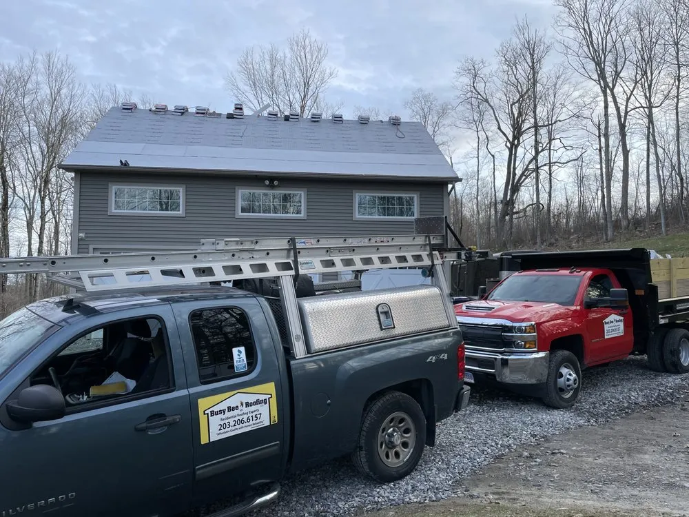 Slide of Busy Bee Roofing
