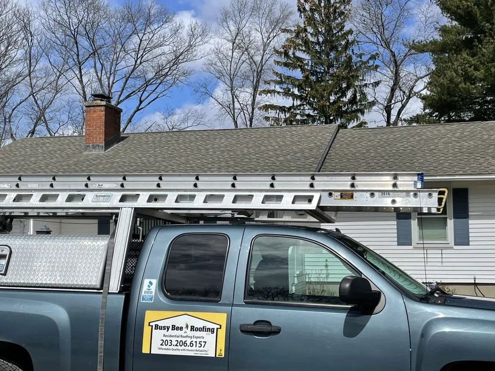Slide of Busy Bee Roofing