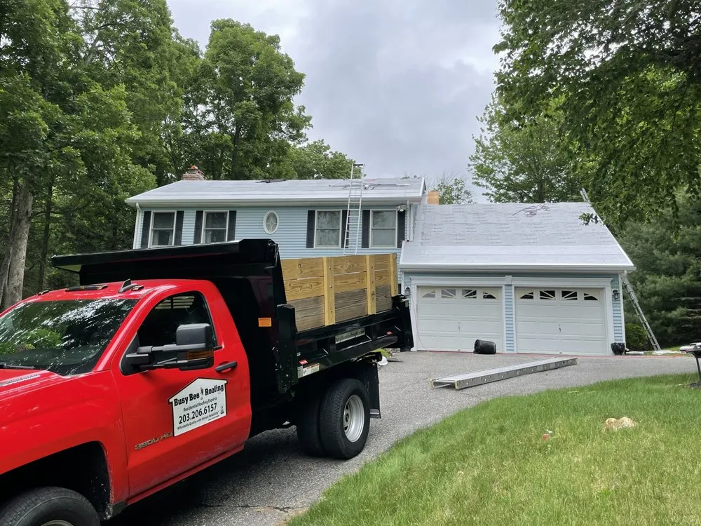 Slide of Busy Bee Roofing