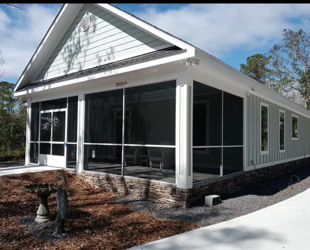 Slide of Busybee construction & outdoor Aesthetics