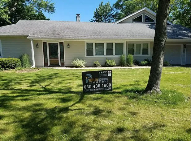 Slide of Butler Roofing