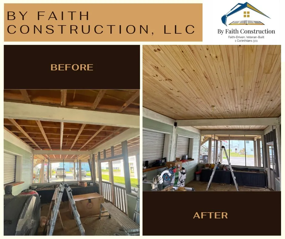 Slide of By Faith Construction