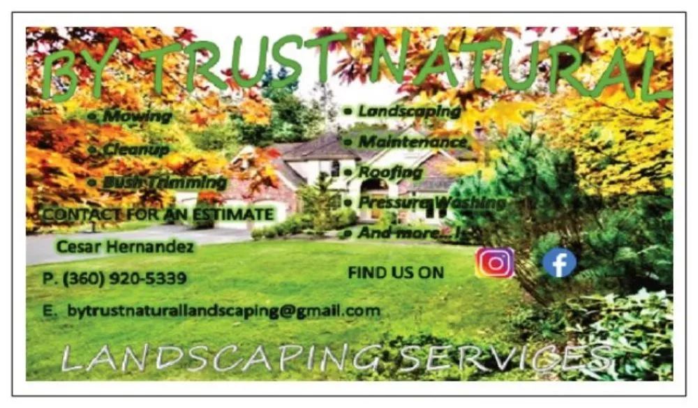 Slide of By trust Natural Landscaping