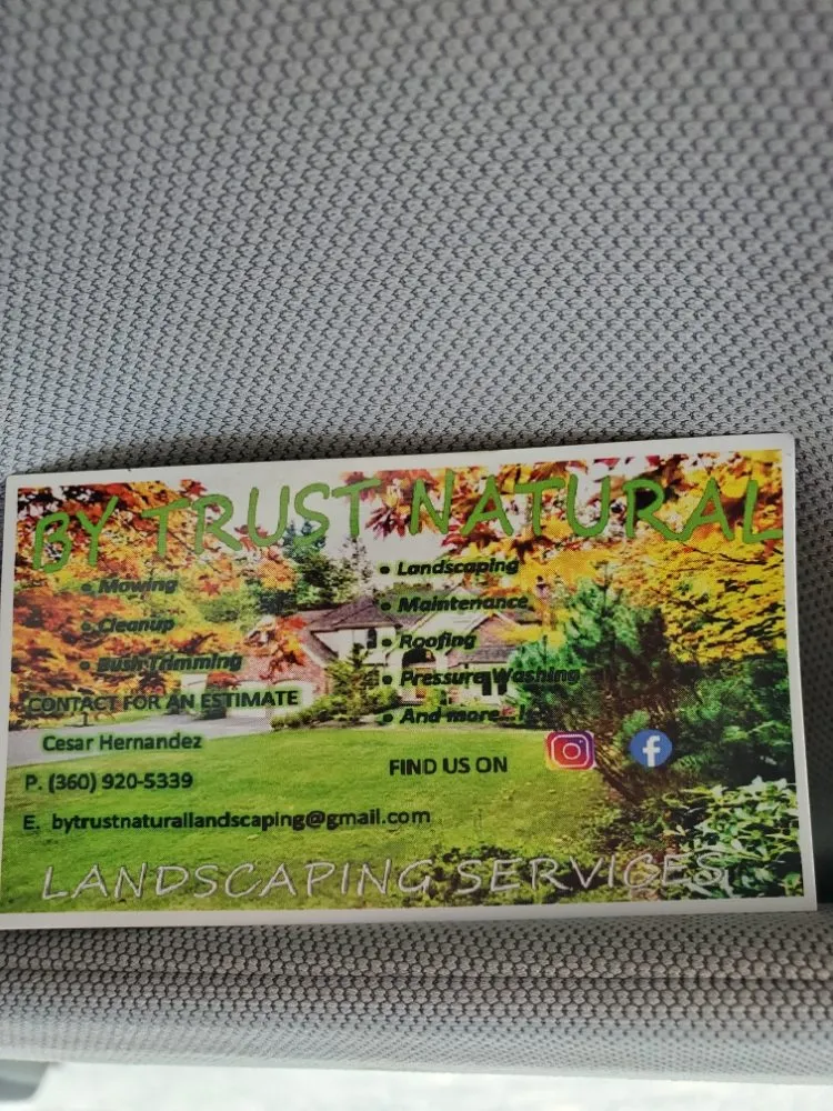 Slide of By trust Natural Landscaping