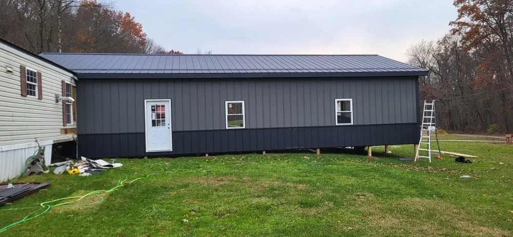 Professional metal roofing installation in Boyers, PA - Bylers Construction