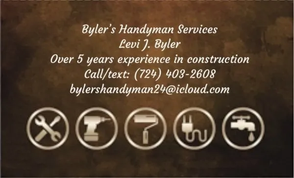 Byler’s Handyman Services
