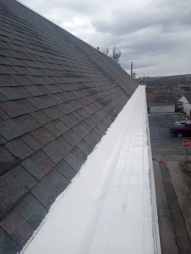 Slide of Byler's Roofing Service