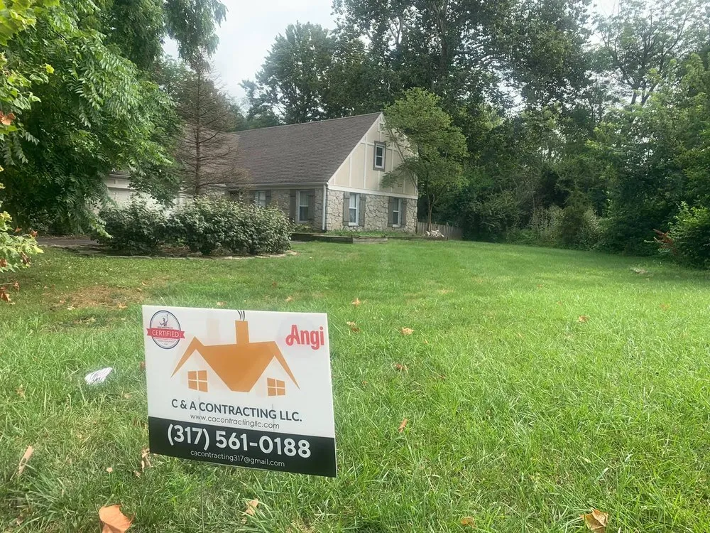 Slide of C & A Contracting