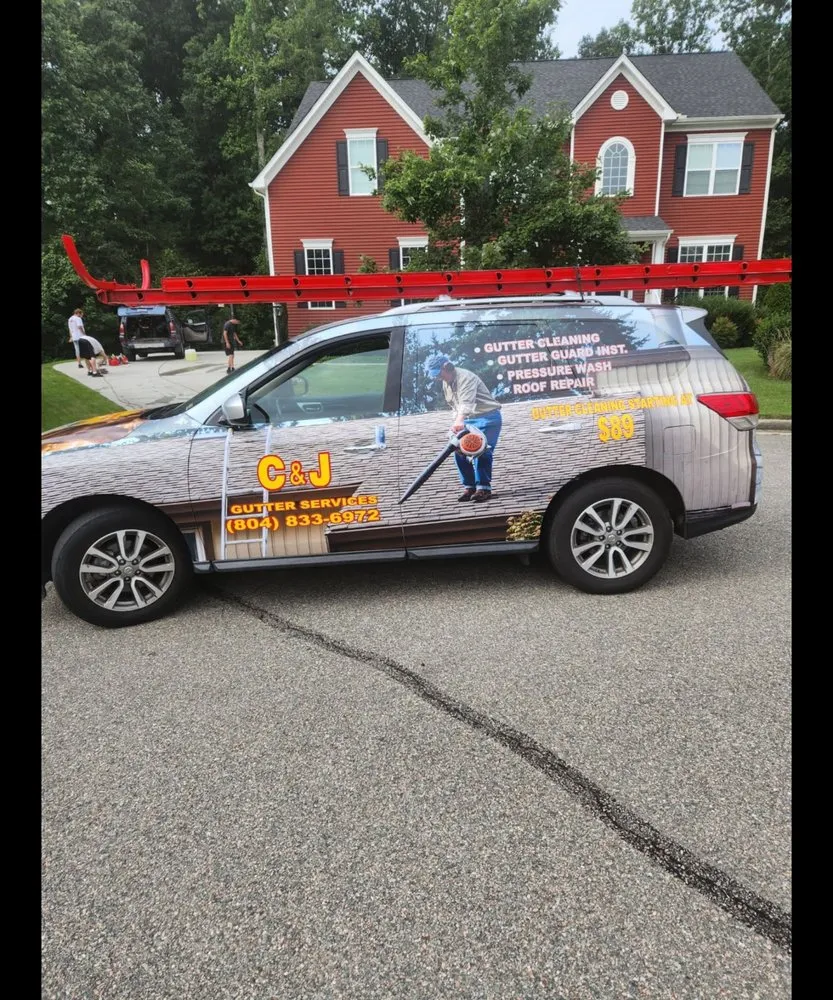 Slide of C & J Gutter Services