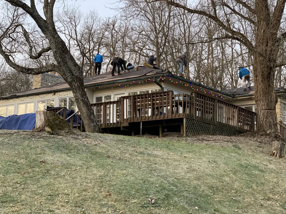 Slide of C & J Roofing