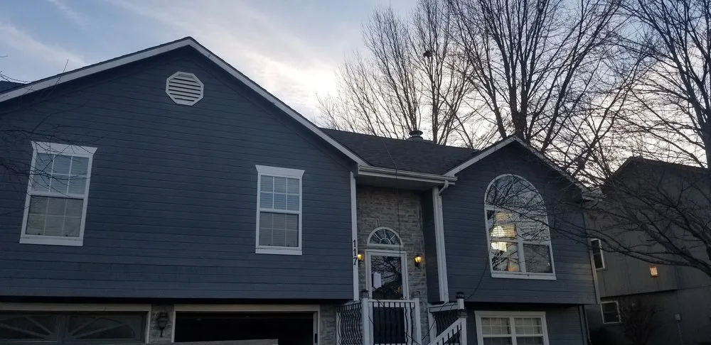 Emergency roof installation for residential properties in Freeman, MO by C & L Service Company