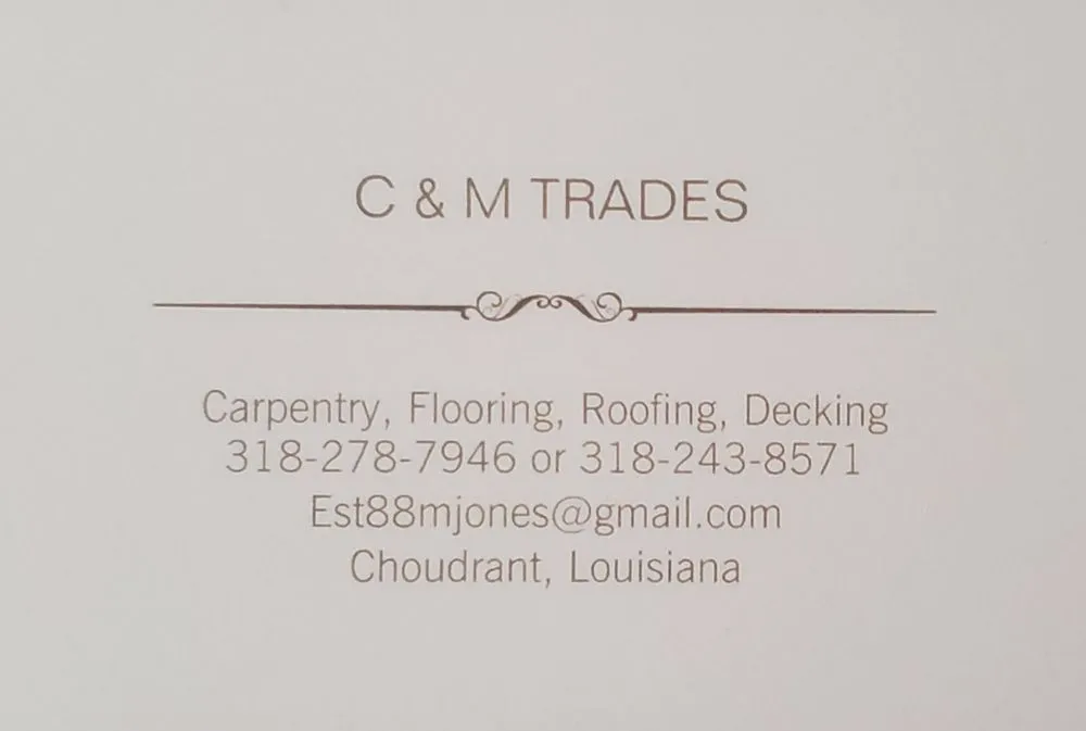 Slide of C & M Trades