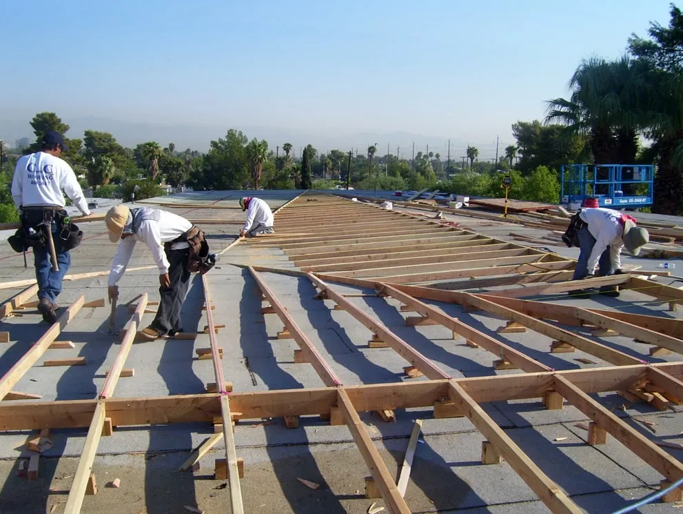 Slide of C and C Roofing