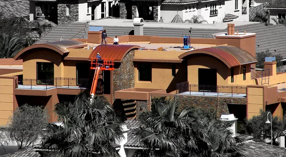 Slide of C and C Roofing