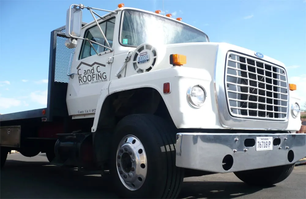 Slide of C and C Roofing