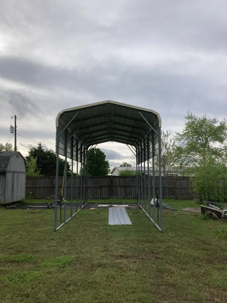 Slide of C and m carports