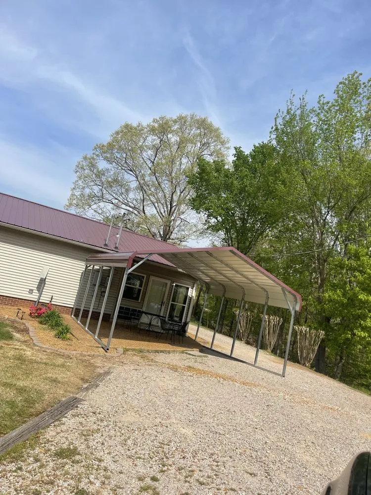 Slide of C and m carports