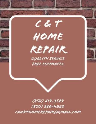 C and T Home Repair Logo