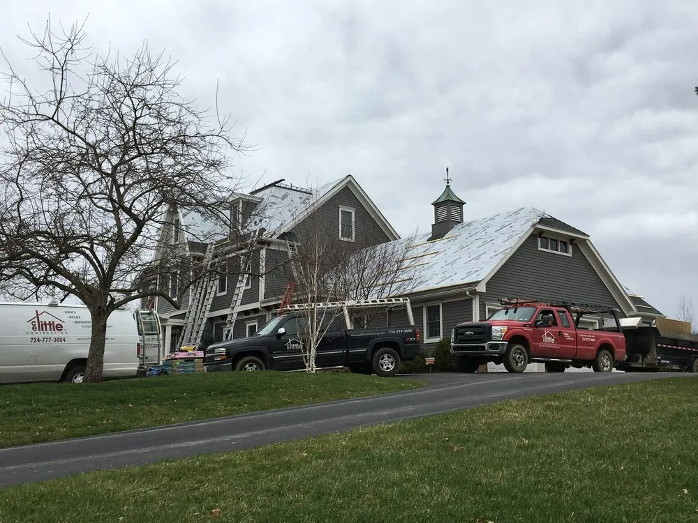 Slide of C E Little Contracting