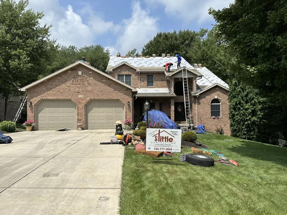 Slide of C E Little Contracting