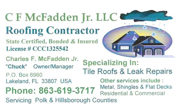 C F McFadden Jr Logo