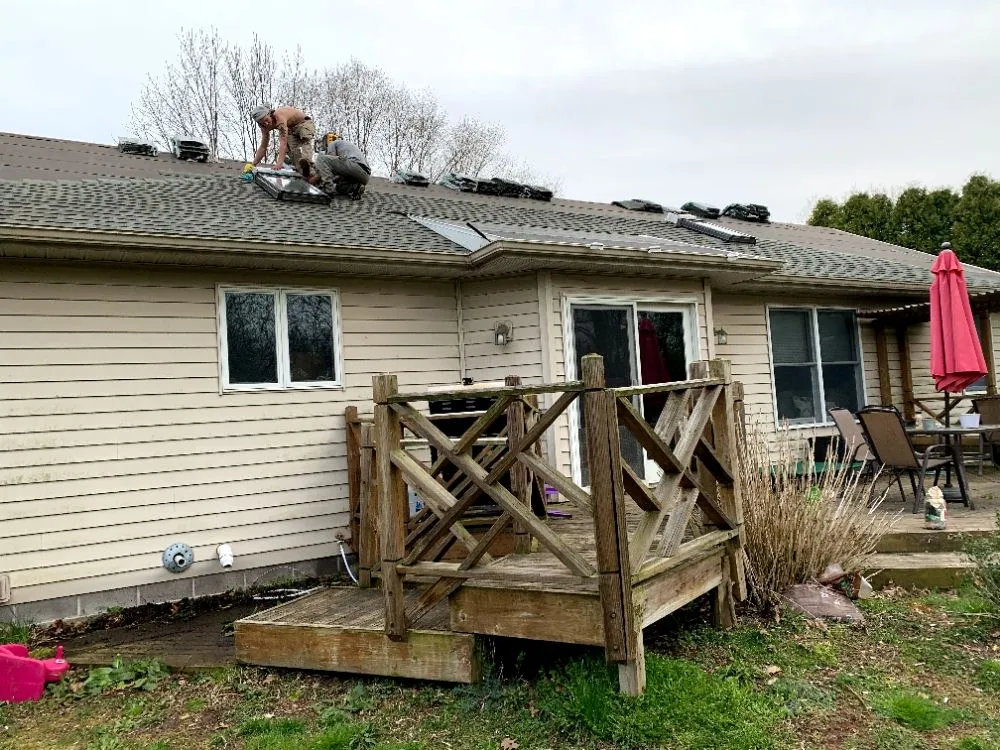 Slide of C Jones Exteriors