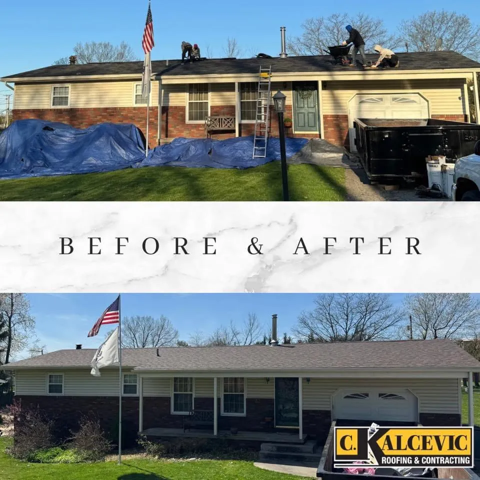 Slide of C Kalcevic Roofing and Contracting