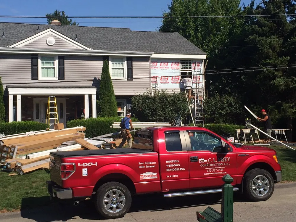 Slide of C L Frey Construction