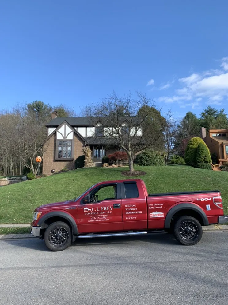 Slide of C L Frey Construction